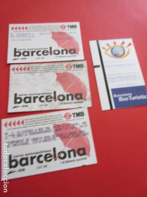 Collectables Transport Tickets: ref: DISCOT_01 - 3 TARJETA serie D8 VER Z COLECCI&Oacute;N MAGNETICA DISE&Ntilde;O COTIDIANO BARCELONA - LEER INT.