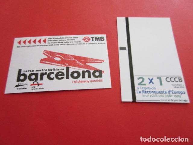 Collectables Transport Tickets: ref: DISCOT_01 - 1 TARJETA //VIRGEN ** SIN USAR \\ -MAGNETICA DISE&Ntilde;O COTIDIANO BARCELONA - LEER INT.