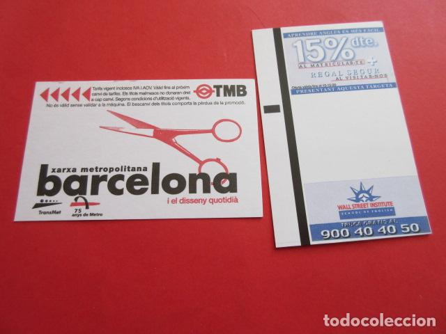 Collectables Transport Tickets: ref: DISCOT_01 - 1 TARJETA //VIRGEN ** SIN USAR \\ -MAGNETICA DISE&Ntilde;O COTIDIANO BARCELONA - LEER INT.