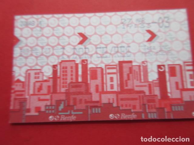 Collectables Transport Tickets: TARJETA RENFE - Ref: COL_RENFE_CERCANIAS - ESTACION BNA-PL CAT PLAZA CATALU&Ntilde;A - T. DOR, CE/REG