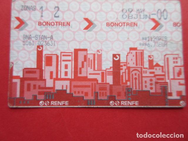 Collectables Transport Tickets: TARJETA RENFE - Ref: COL_RENFE_CERCANIAS - ESTACION BNA- STAN - A - BONOTREN