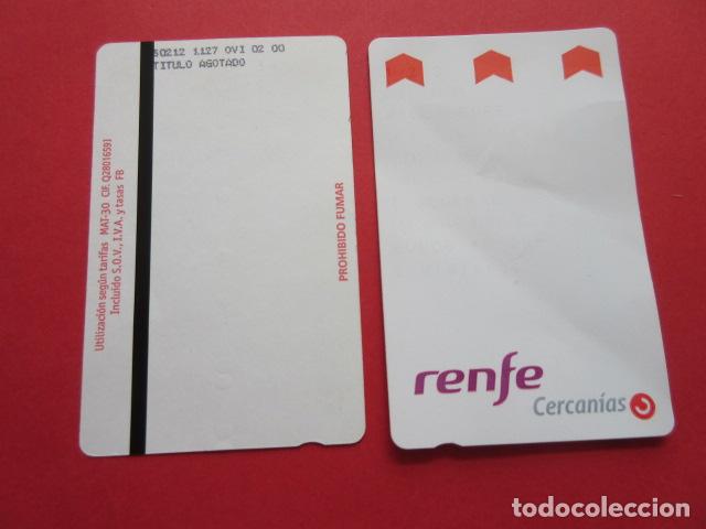 Collectables Transport Tickets: TARJETA RENFE - Ref: COL_RENFE_CERCANIAS - VER FOTO