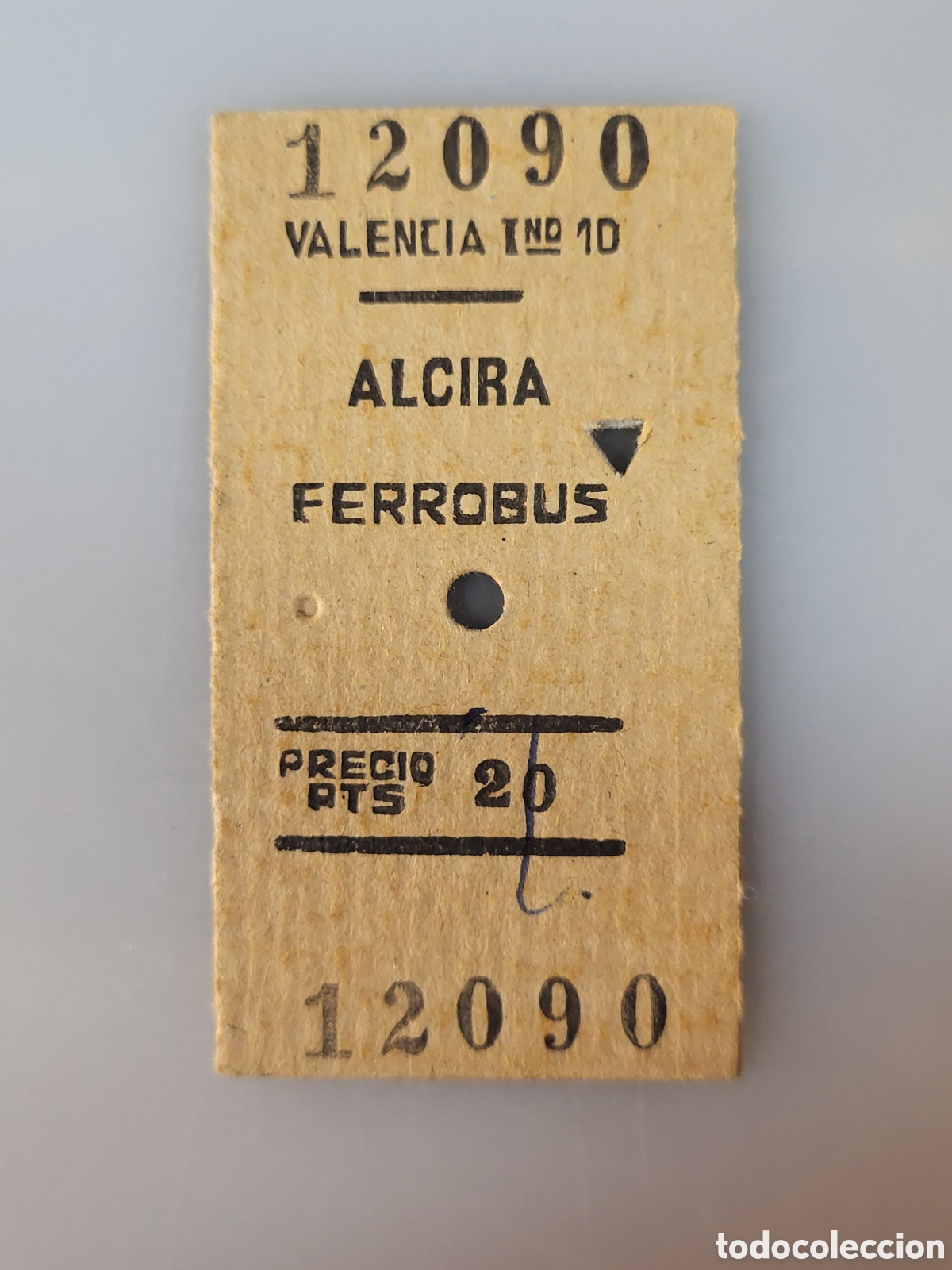 Collectables Transport Tickets: ■ BILLETE FERROBUS.VALENCIA-ALCIRA