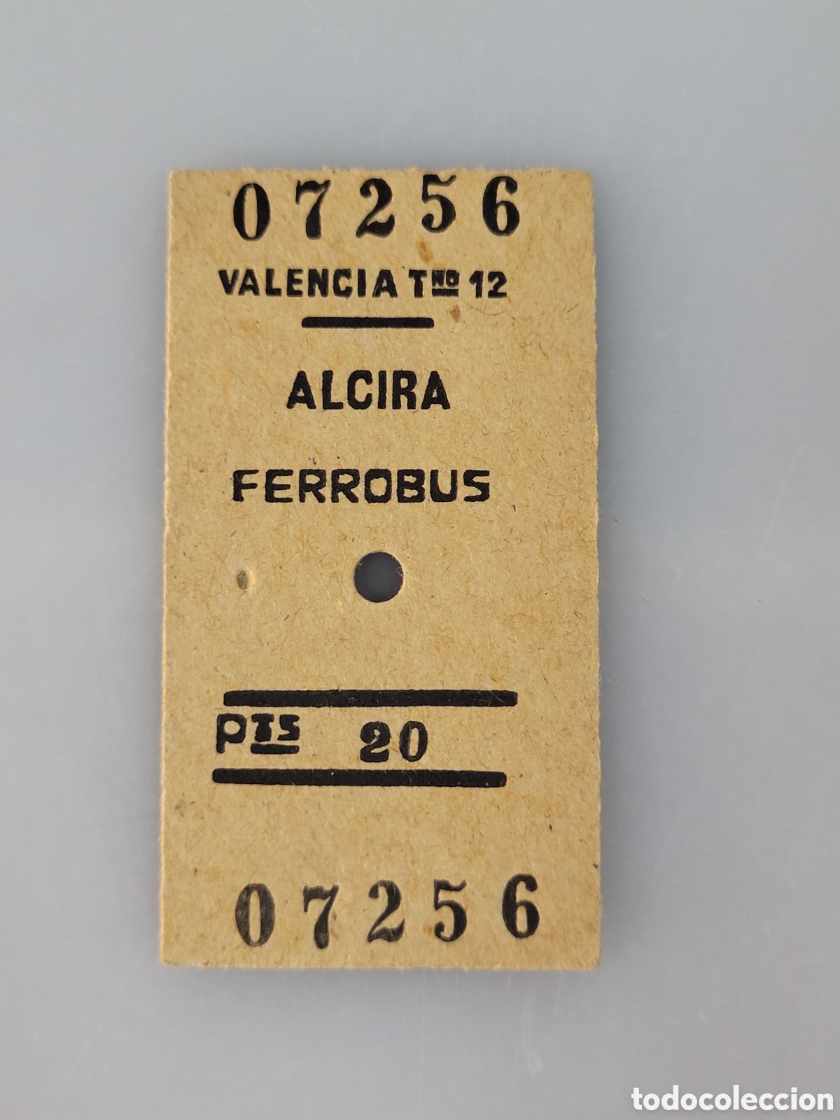 Collectables Transport Tickets: ■ BILLETE FERROBUS.VALENCIA-ALCIRA