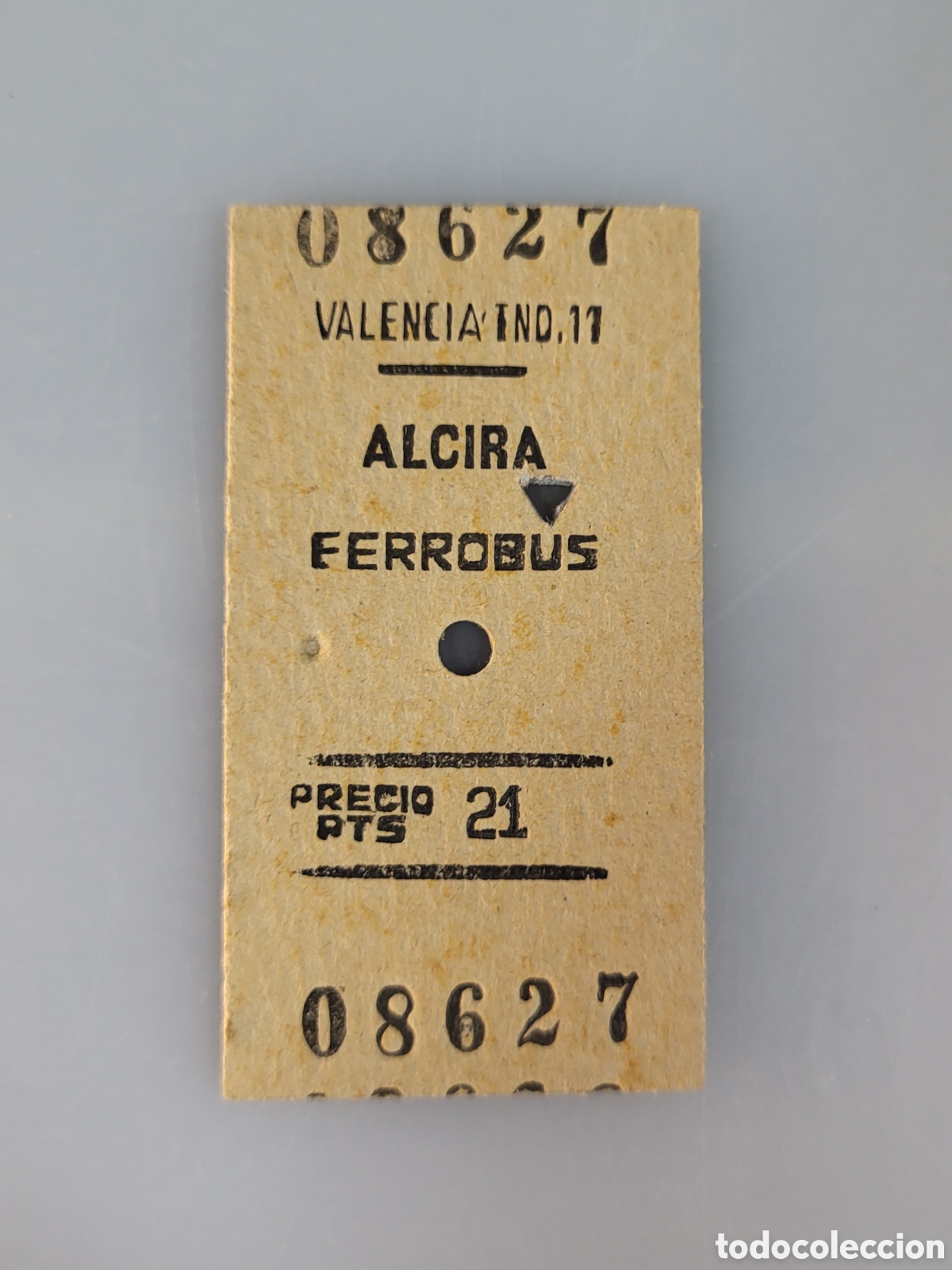 Collectables Transport Tickets: ■ BILLETE FERROBUS.VALENCIA-ALCIRA