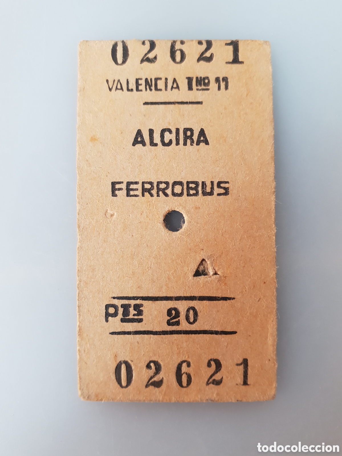 Collectables Transport Tickets: ■BILLETE FERROBUS.VALENCIA-ALCIRA