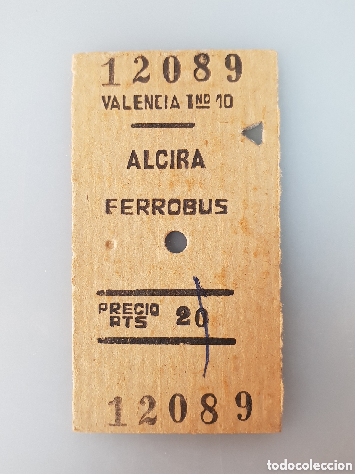 Collectables Transport Tickets: ■BILLETE FERROBUS.VALENCIA-ALCIRA