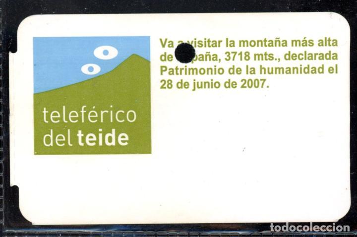 Sammeln von Fahrkarten: BILLETE DEL TELEFERICO DEL TEIDE // C4-AA3