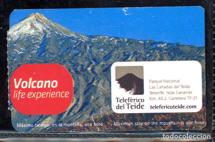 Sammeln von Fahrkarten: BILLETE DEL TELEFERICO DEL TEIDE // C4-AA3