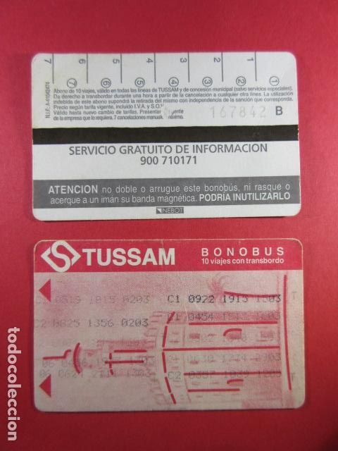 Colecionismos Bilhetes de Transporte: ref: SEVILLATARMAG01 - COLECCION TARJETA MAGNETICA SEVILLA - CARTON - NEBOT - LEE INTERIOR