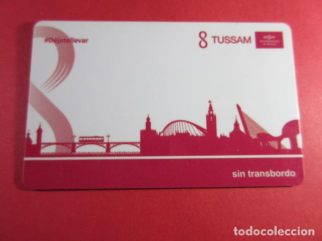 Coleccionismo Billetes de transporte: ref: SEVILLATARMAG01 - TARJETA MAGNETICA SEVILLA PLASTICO DEJATE LLEVAR SIN TRANSB MOD1 LEE INTERIOR