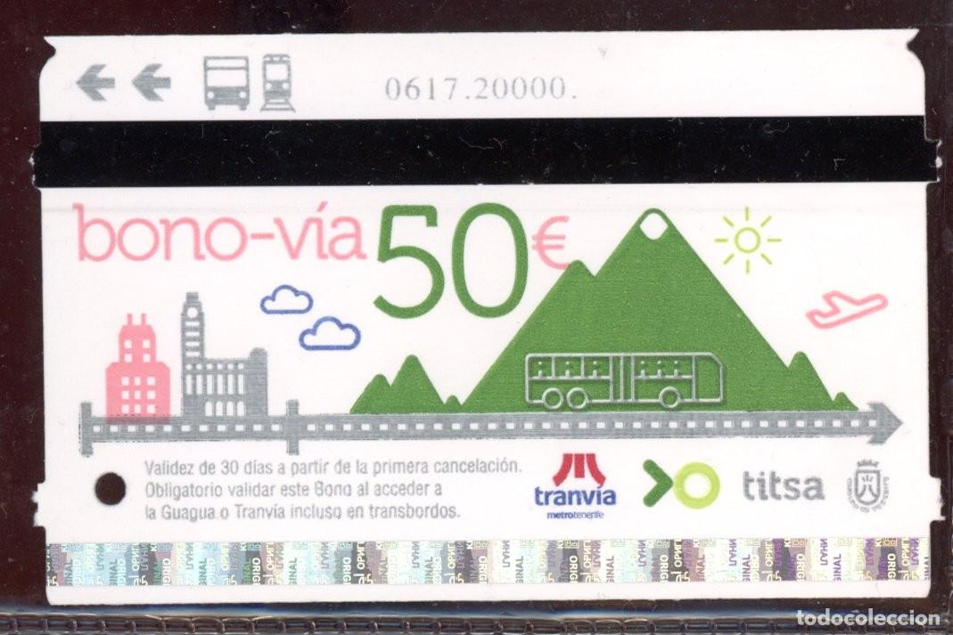 Colecionismos Bilhetes de Transporte: TARJETA DE TRANSPORTE DE TITSA / TENERIFE // C4- B2