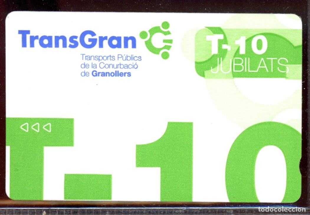 Colecionismos Bilhetes de Transporte: TARJETA DE TRANSPORTE GRANOLLERS LR100 // C4- B2
