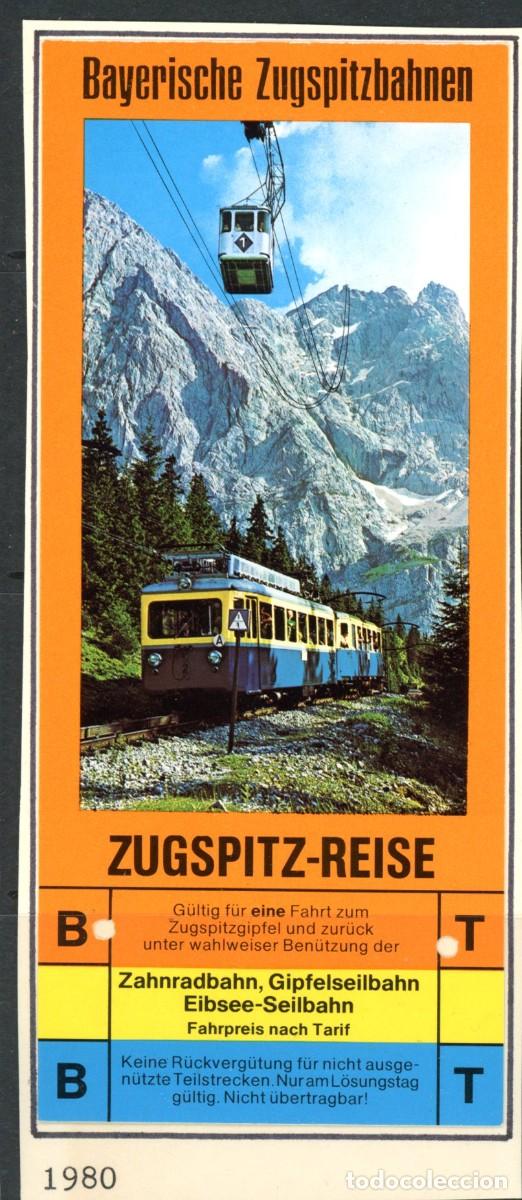 Colecionismos Bilhetes de Transporte: BILLETE DE TELEFERICO / ALEMAIA // 13LG-12