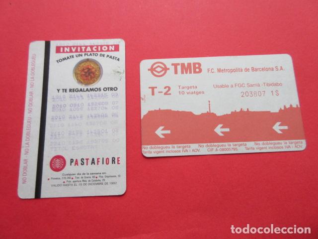 Sammeln von Fahrkarten: ref: TMAGMETRO - VER SERIES Y PUBLICI- 1 TARJETA COLECCI&Oacute;N MAGNETICA METRO BARCELONA - LEER INTERIOR