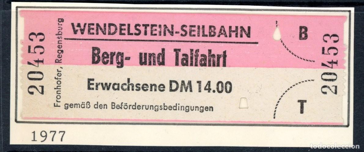 Colecionismos Bilhetes de Transporte: BILLETE DE ALEMANIA OCCIDENTAL // 13LG-13