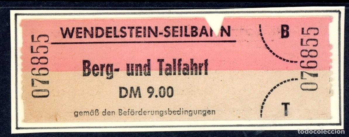 Colecionismos Bilhetes de Transporte: BILLETE DE ALEMANIA OCCIDENTAL // 13LG-13