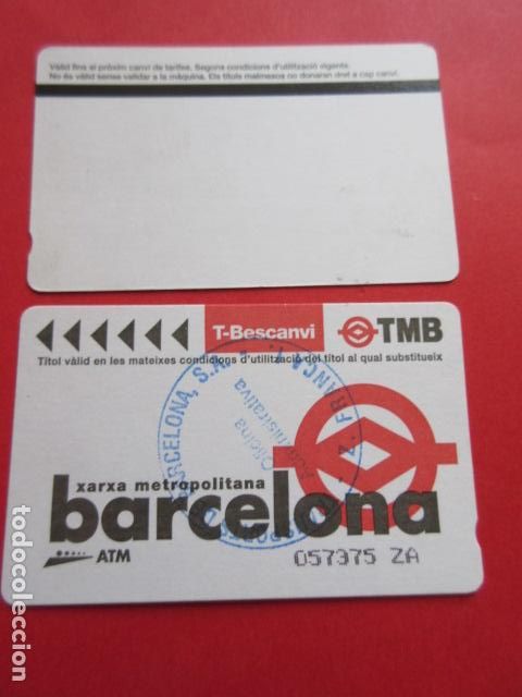 Collectables Transport Tickets: ref: DISCOT_01 - 1 TARJETA VER SELLO- COLECCI&Oacute;N MAGNETICA DISE&Ntilde;O COTIDIANO BARCELONA - LEER INTERIOR