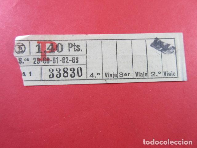 Colecionismos Bilhetes de Transporte: TB_CYC_VAR01 - TRANVIAS BARCELONA - CAPICUA 33833 - BILLETES VIAJES DIFERENTES LINEAS VER FOTOS