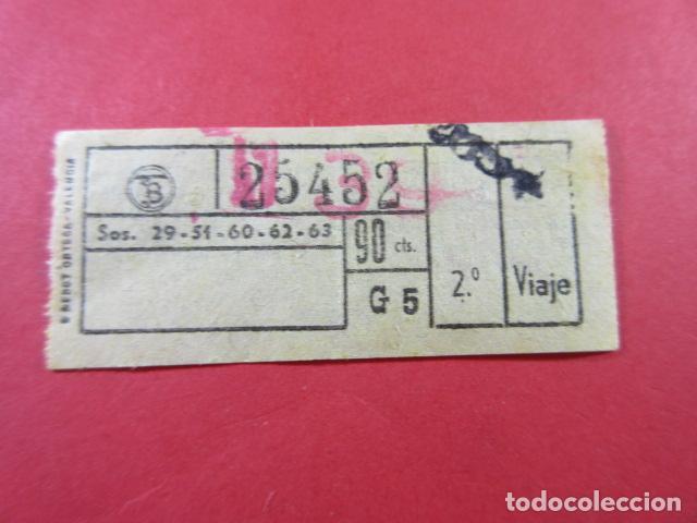 Colecionismos Bilhetes de Transporte: TB_CYC_VAR01 - TRANVIAS BARCELONA - CAPICUA 25452 - BILLETES VIAJES DIFERENTES LINEAS VER FOTOS