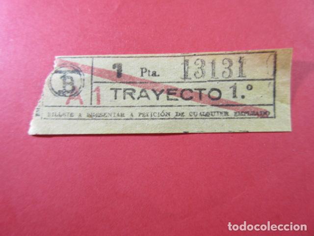 Colecionismos Bilhetes de Transporte: TB_CYC_VAR01 - TRANVIAS BARCELONA - CAPICUA 13131 - BILLETES varios modelos - VER FOTO