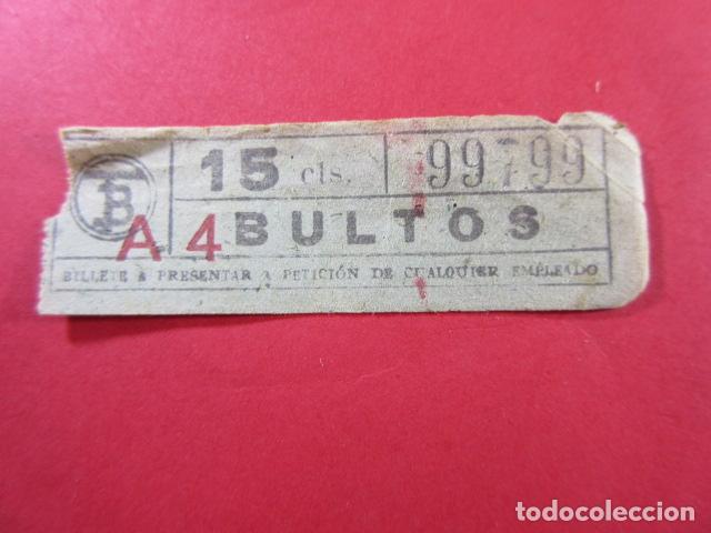 Colecionismos Bilhetes de Transporte: TB_CYC_VAR01 - TRANVIAS BARCELONA - CAPICUA 99799 - BILLETES varios modelos - VER FOTO