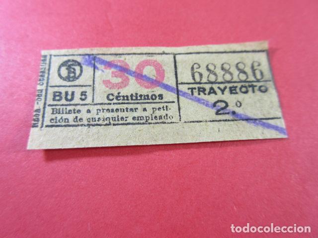 Colecionismos Bilhetes de Transporte: TB_CYC_VAR01 - TRANVIAS BARCELONA - CAPICUA 68886 - BILLETES varios modelos - VER FOTO