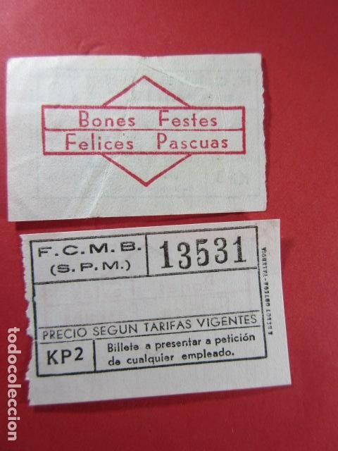 Colecionismos Bilhetes de Transporte: MBARC_CYC_VAR01 - METRO BARCELONA - CAPICUA 13531 FELICES FIESTAS - VER PARADA DIFERENTE, PRECIO, TO