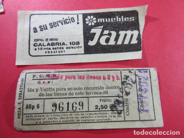 Colecionismos Bilhetes de Transporte: MBARC_CYC_VAR01 - METRO BARCELONA - CAPICUA 96169 - VER PRECIO DIFERENTE Y PUBLICIDAD Y SELLOS ESPEC