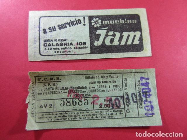 Colecionismos Bilhetes de Transporte: MBARC_CYC_VAR01 - METRO BARCELONA - CAPICUA 58685 - VER PRECIO DIFERENTE Y PUBLICIDAD Y SELLOS ESPEC