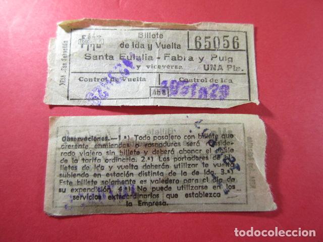 Colecionismos Bilhetes de Transporte: MBARC_CYC_VAR01 - METRO BARCELONA - CAPICUA 28982 TRASERA 2 - VER PRECIO DIFERENTE Y PARADA,