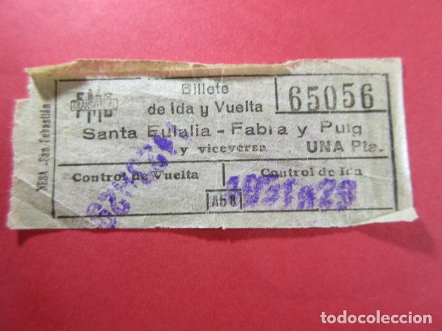 Colecionismos Bilhetes de Transporte: MBARC_CYC_VAR01 - METRO BARCELONA - CAPICUA 65056 - VER PRECIO DIFERENTE Y PARADA, TODOS DIFERENTES