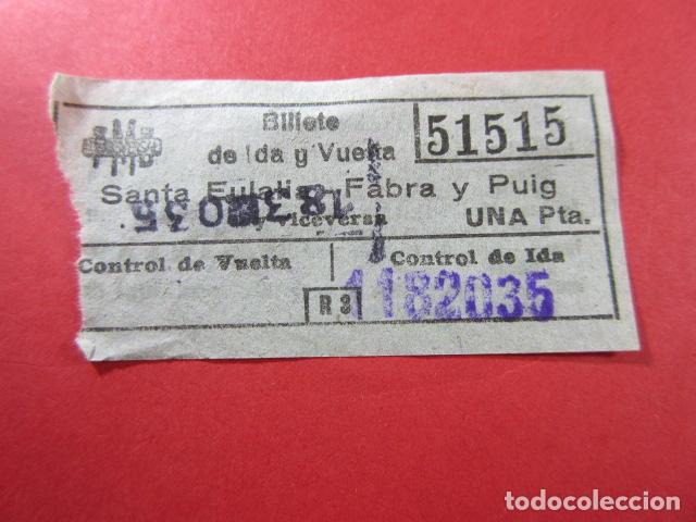 Colecionismos Bilhetes de Transporte: MBARC_CYC_VAR01 - METRO BARCELONA - CAPICUA 51515 - VER PRECIO DIFERENTE Y PARADA, TODOS DIFERENTES