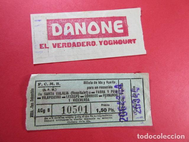 Colecionismos Bilhetes de Transporte: MBARC_CYC_VAR01 - METRO BARCELONA - CAPICUA 10501 - VER PRECIO DIFERENTE PUBLICIDAD TODOS DIFERENTES