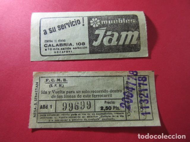 Coleccionismo Billetes de transporte: MBARC_CYC_VAR01 - METRO BARCELONA - CAPICUA 99699 - VER PRECIO DIFERENTE PUBLICIDAD TODOS DIFERENTES