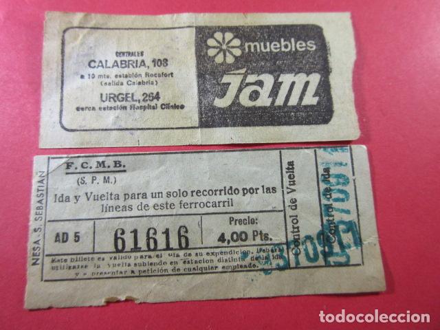 Coleccionismo Billetes de transporte: MBARC_CYC_VAR01 - METRO BARCELONA - CAPICUA 61616 - VER PRECIO DIFERENTE PUBLICIDAD TODOS DIFERENTES