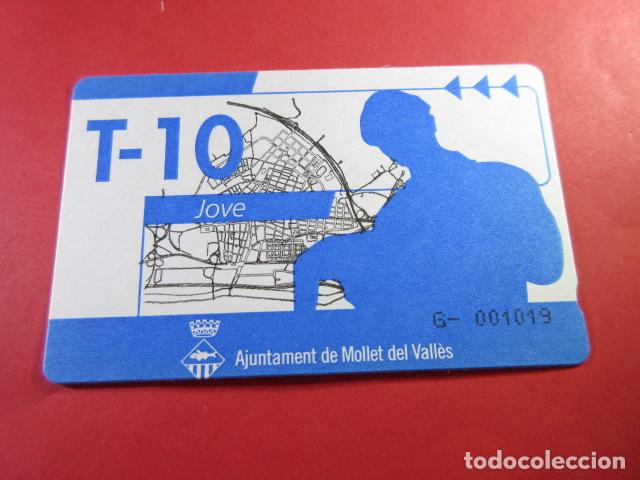 Coleccionismo Billetes de transporte: ref: TAR_AREA_CAT-01 - TODAS DIFERENTES - TARJETA MAGNETICAS - MOLLET VALLES OJO SERIE DERECHA- VER