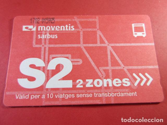 Coleccionismo Billetes de transporte: ref: TAR_AREA_CAT-01 - TODAS DIFERENTES - TARJETA MAGNETICAS - MOVENTIS SARBUS -SERIE MODELO 1