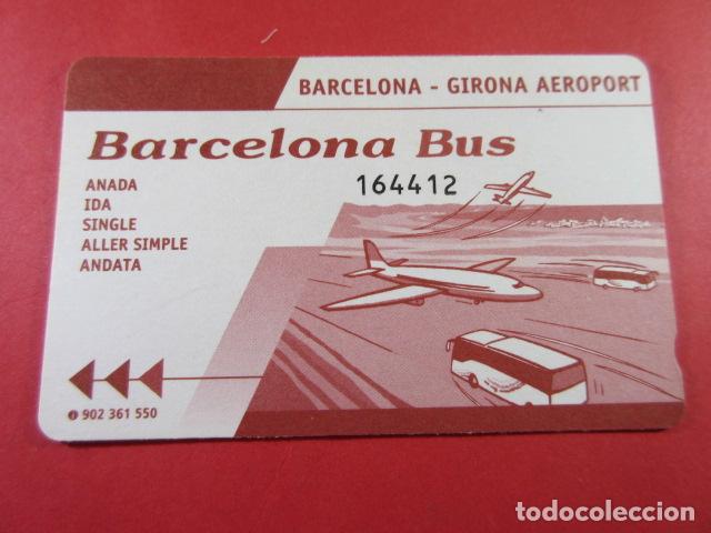 Coleccionismo Billetes de transporte: ref: TAR_AREA_CAT-01 - TODAS DIFERENTES - TARJETAS MAGNETICAS - BARCELONA BUS - SIN A&Ntilde;O SERIE