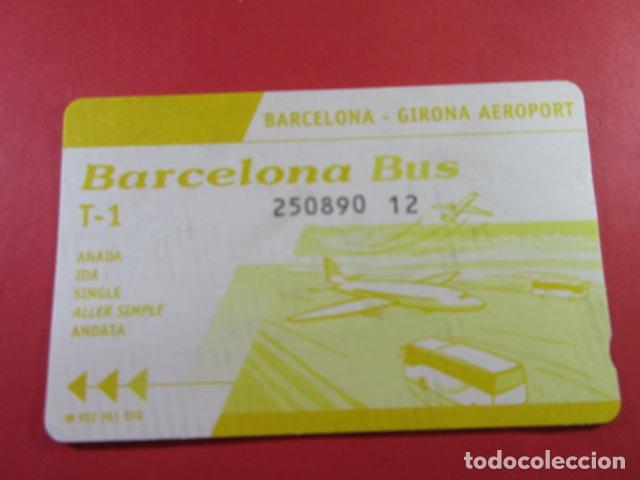 Coleccionismo Billetes de transporte: ref: TAR_AREA_CAT-01 - TODAS DIFERENTES - TARJETAS MAGNETICAS - BARCELONA BUS - A&Ntilde;O 2012