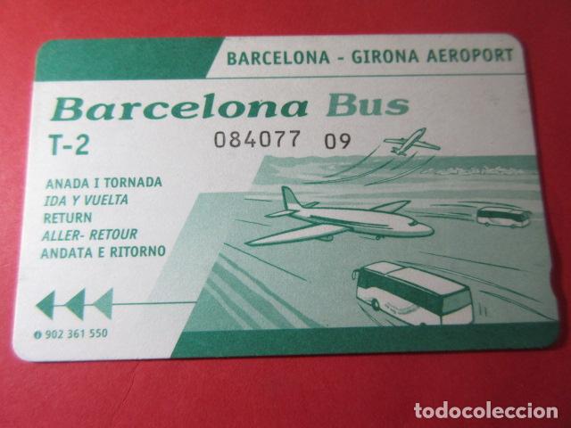 Coleccionismo Billetes de transporte: ref: TAR_AREA_CAT-01 - TODAS DIFERENTES - TARJETAS MAGNETICAS - BARCELONA BUS - SERIE A&Ntilde;O 2009