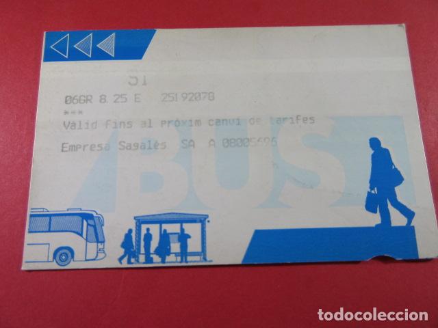 Coleccionismo Billetes de transporte: ref: TAR_AREA_CAT-01 - TODAS DIFERENTES - TARJETAS MAGNETICAS - SAGALES S1