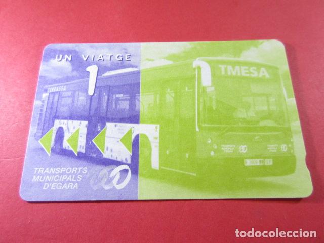 Coleccionismo Billetes de transporte: ref: TAR_AREA_CAT-01 - TODAS DIFERENTES - TARJETAS MAGNETICAS - TERRASSA EGARA - TARRASSA