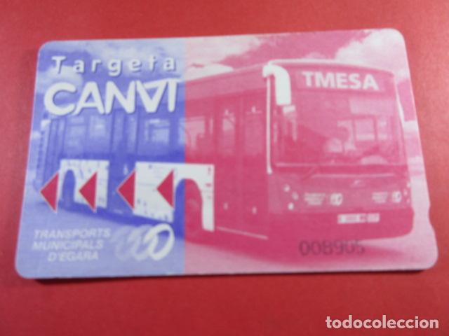 Coleccionismo Billetes de transporte: ref: TAR_AREA_CAT-01 - TODAS DIFERENTES - TARJETAS MAGNETICAS - TERRASSA EGARA - TARRASSA MOD- 2