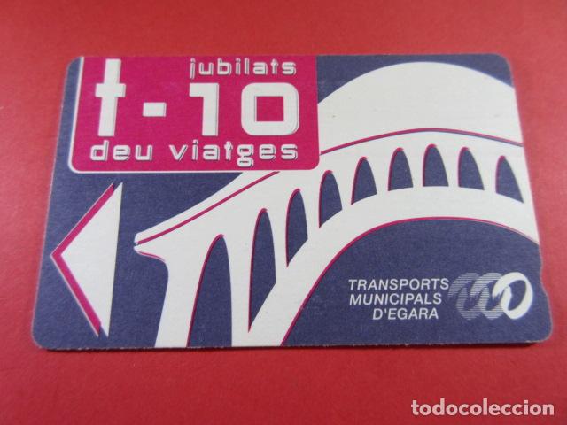 Collectionnisme Billets de transport: ref: TAR_AREA_CAT-01 - TODAS DIFERENTES - TARJETAS MAGNETICAS - TERRASSA EGARA - TARRASSA 1999