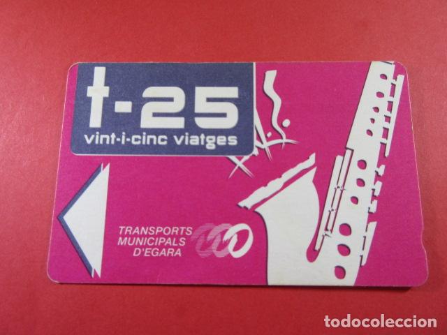 Collectionnisme Billets de transport: ref: TAR_AREA_CAT-01 - TODAS DIFERENTES - TARJETAS MAGNETICAS - TERRASSA EGARA - TARRASSA 1999