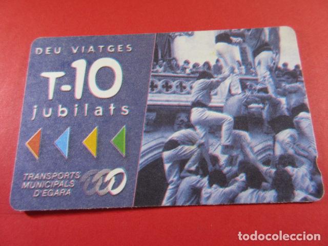 Collectionnisme Billets de transport: ref: TAR_AREA_CAT-01 - TODAS DIFERENTES - TARJETAS MAGNETICAS - TERRASSA EGARA - TARRASSA 2001 azul