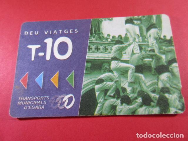 Collectionnisme Billets de transport: ref: TAR_AREA_CAT-01 - TODAS DIFERENTES - TARJETAS MAGNETICAS - TERRASSA EGARA - TARRASSA 2001 verde