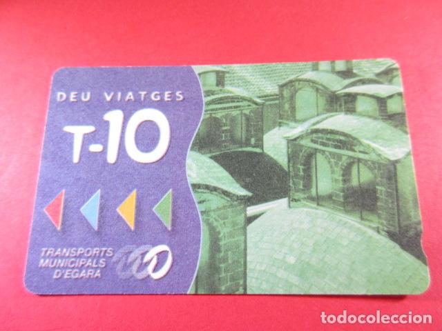 Collectionnisme Billets de transport: ref: TAR_AREA_CAT-01 - TODAS DIFERENTES - TARJETAS MAGNETICAS - TERRASSA EGARA - TARRASSA 2001 verde