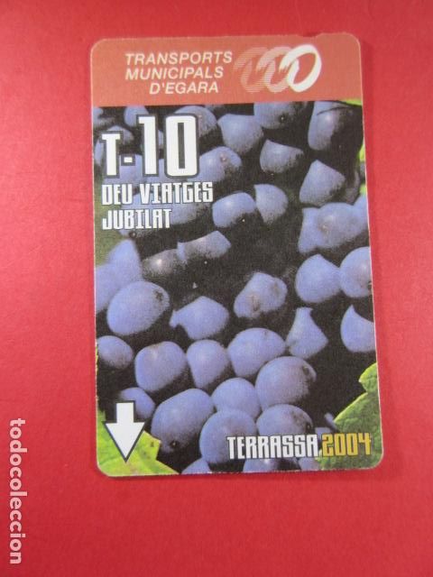Colecionismos Bilhetes de Transporte: ref: TAR_AREA_CAT-01 - TODAS DIFERENTES - TARJETAS MAGNETICAS - TERRASSA EGARA - TARRASSA 2004